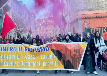 Anti-racism protesters rally across Rome